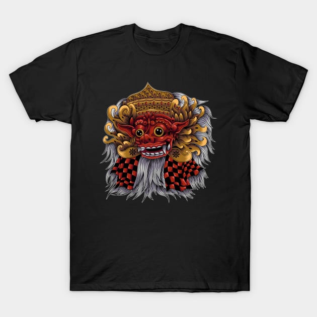 Balinese Mask T-Shirt by KINNFUL